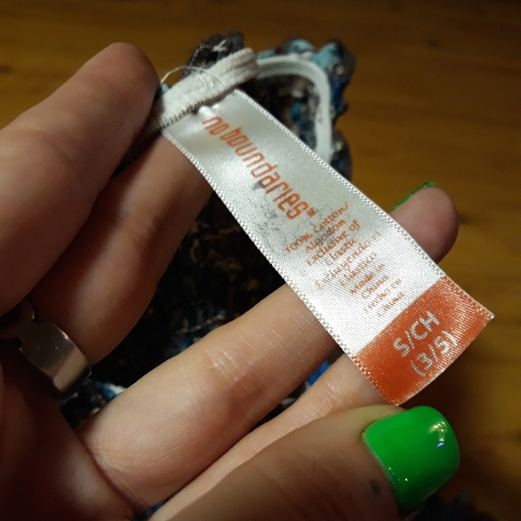 Teal mini flower summer dress - Picture 4 of 5